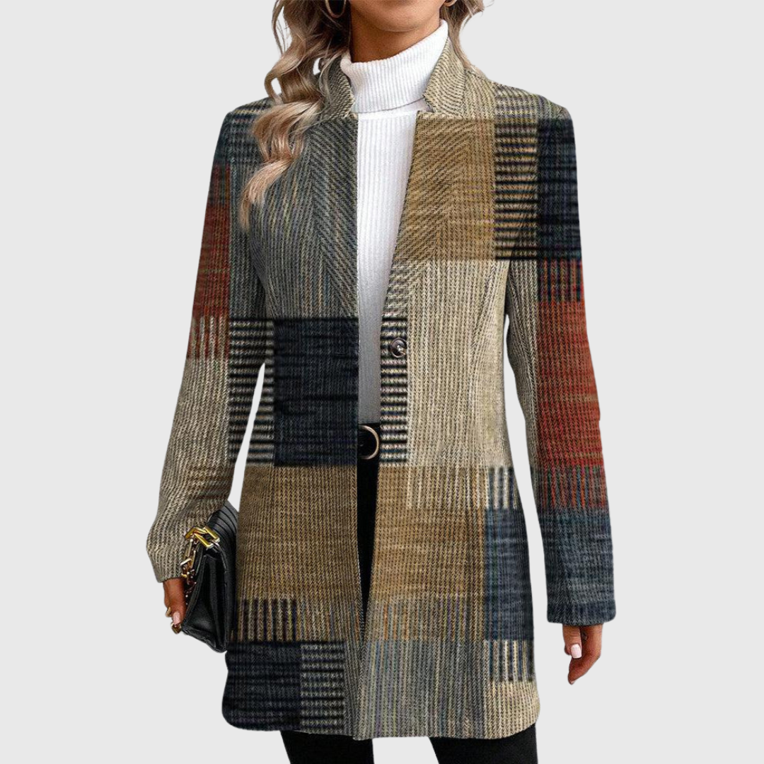 Jill™ | Elegant Patterned Blazer