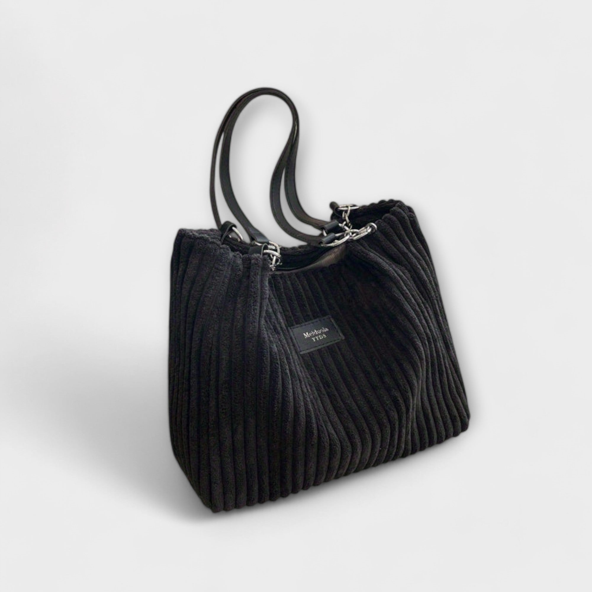 Lucy - Soft Cord Shoulder Bag